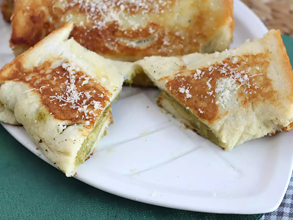 Salte arme riddere med pesto - foto 2