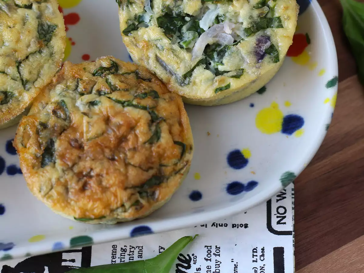 Salte muffins med hytteost i airfryer - foto 3