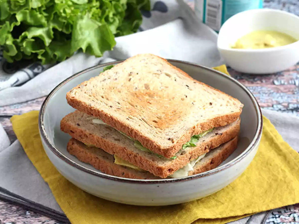 Sandwich med kylling i karry - foto 3