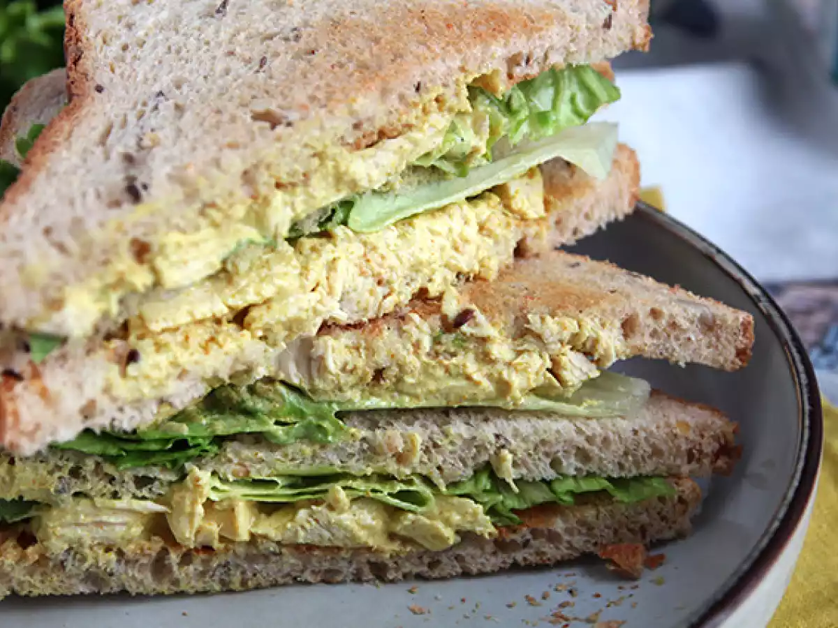 Sandwich med kylling i karry - foto 4