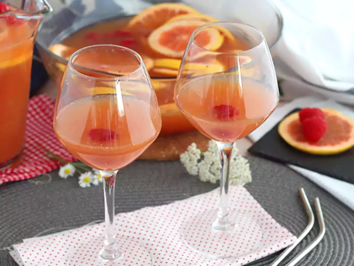Sangria med rosévin
