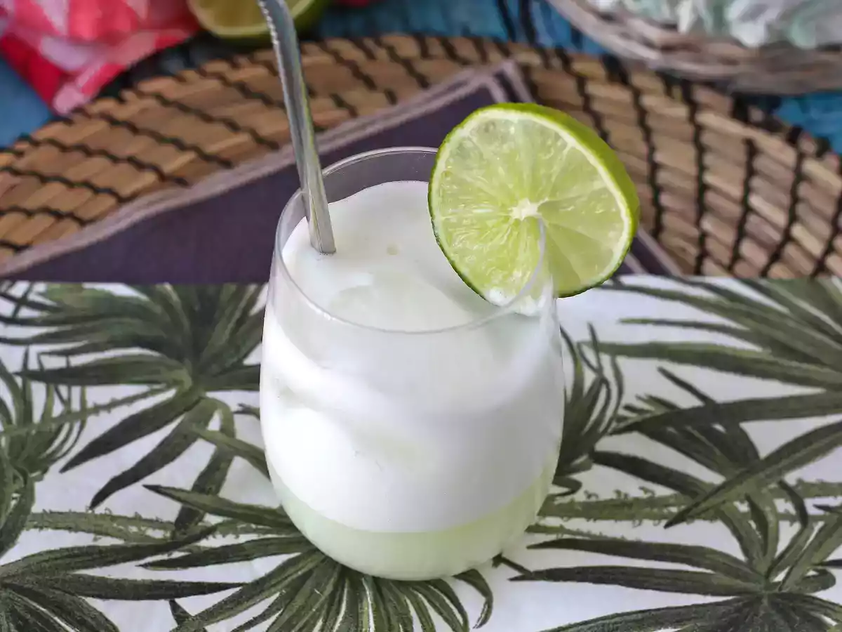 Schweizisk limonade med kondenseret mælk