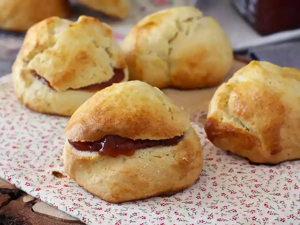 Scones med citronskal