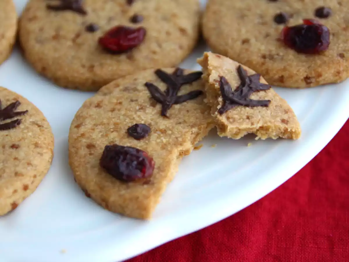 Shortbread-kiks med rensdyr (glutenfri og vegansk) - foto 4