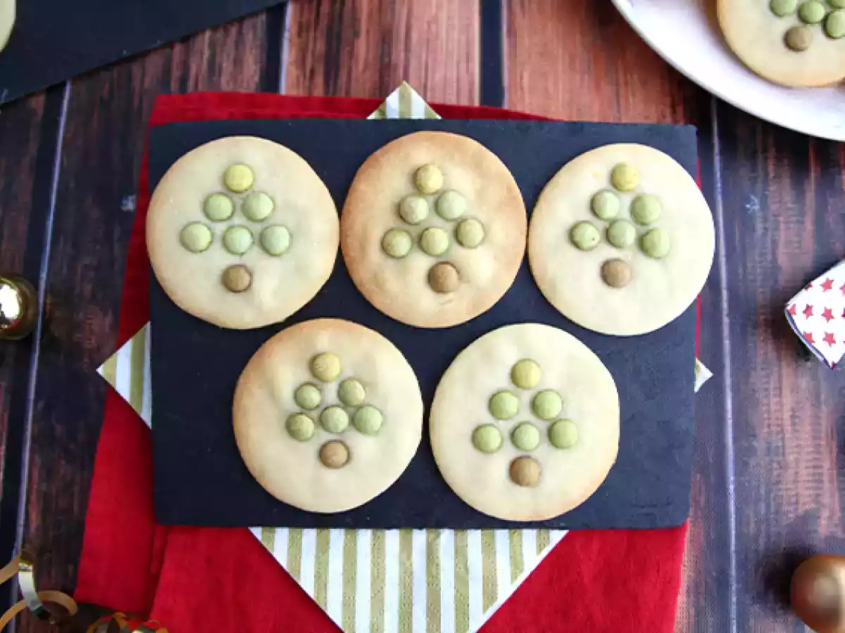 Shortbread med juletræ