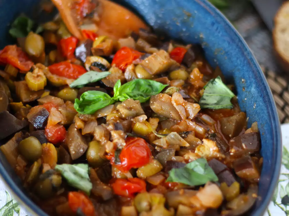 Siciliansk caponata – en uundværlig, hurtig og nem italiensk opskrift - foto 2