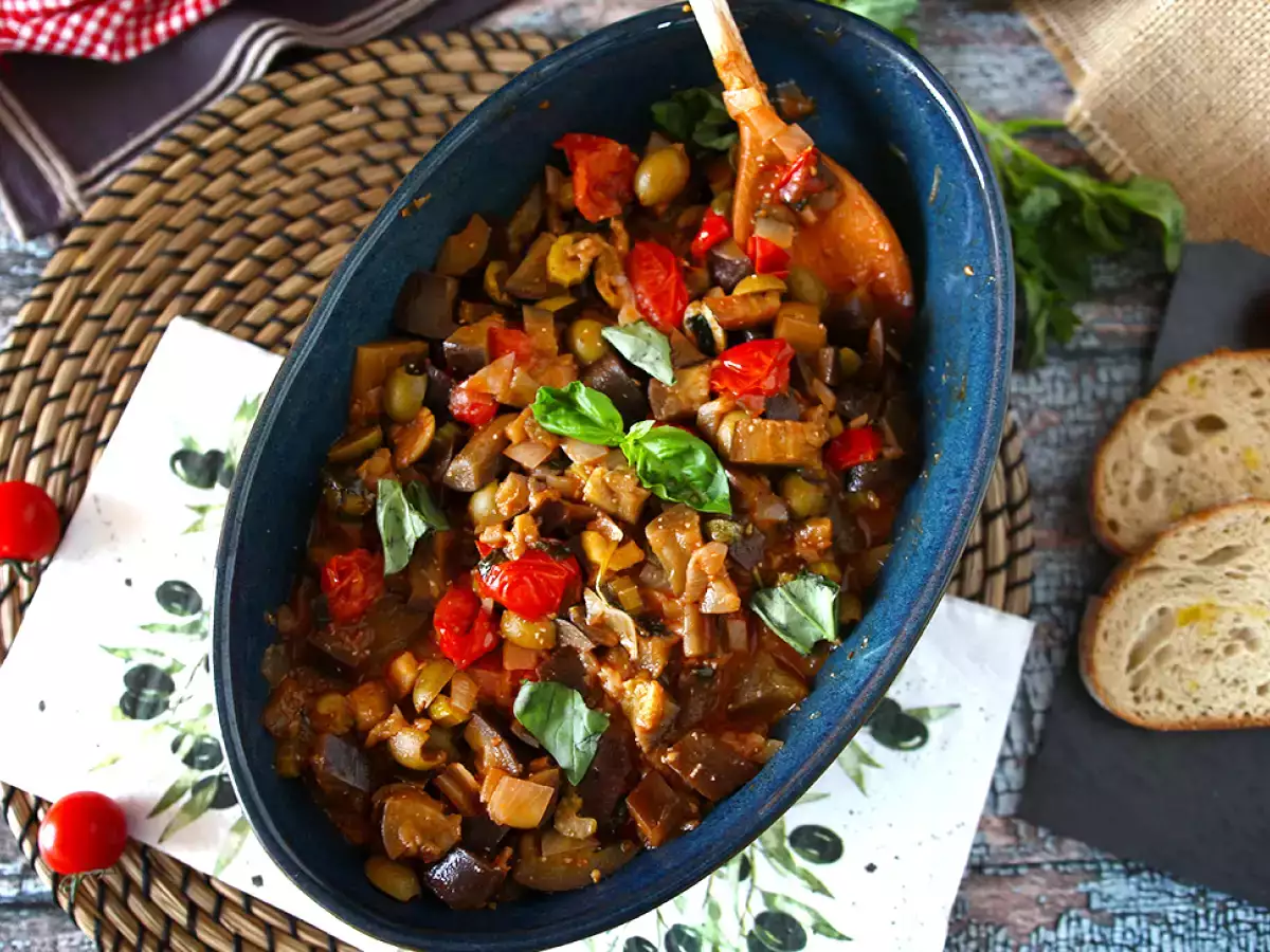 Siciliansk caponata – en uundværlig, hurtig og nem italiensk opskrift - foto 3