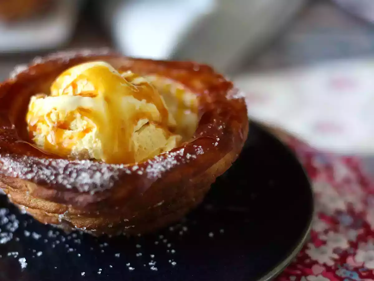 Skålformede bagte churros til generøs topping - foto 6