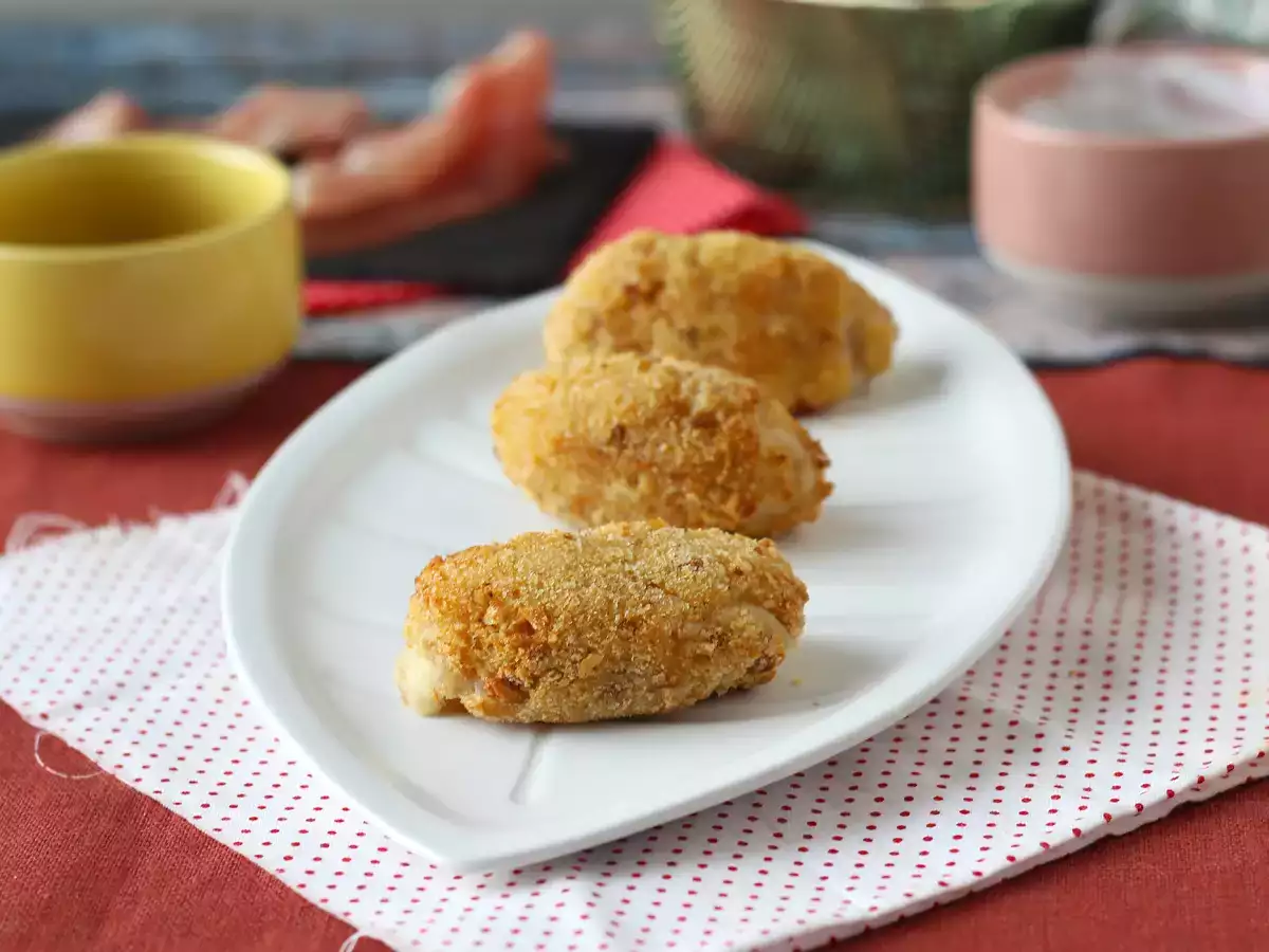 Skinkekroketter i airfryer: mindre olie, men stadig sprøde! - foto 2