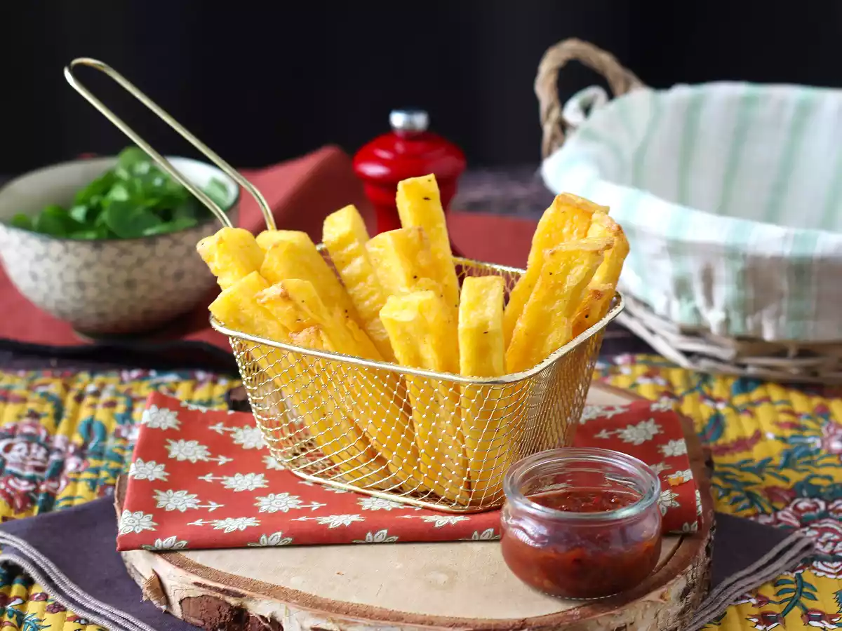 Skyldfri stegt polenta: sprød, gylden og perfekt i Air Fryer! - foto 3