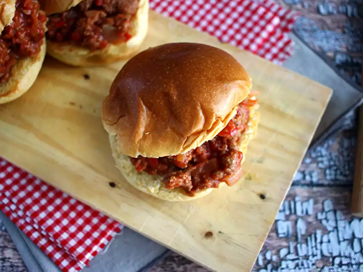 Sloppy Joe-burger - foto 4