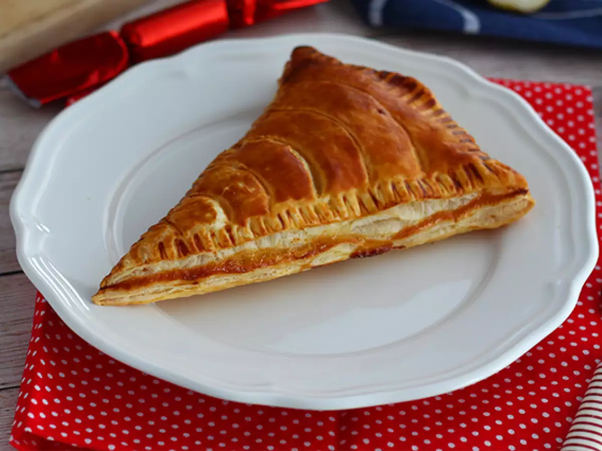 Små frangipane-tærter med pære
