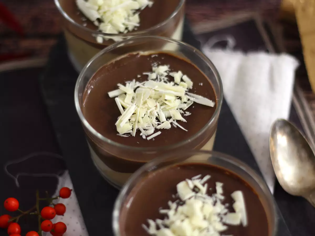 Små glas med chokolade og turrón – nem opskrift - foto 5