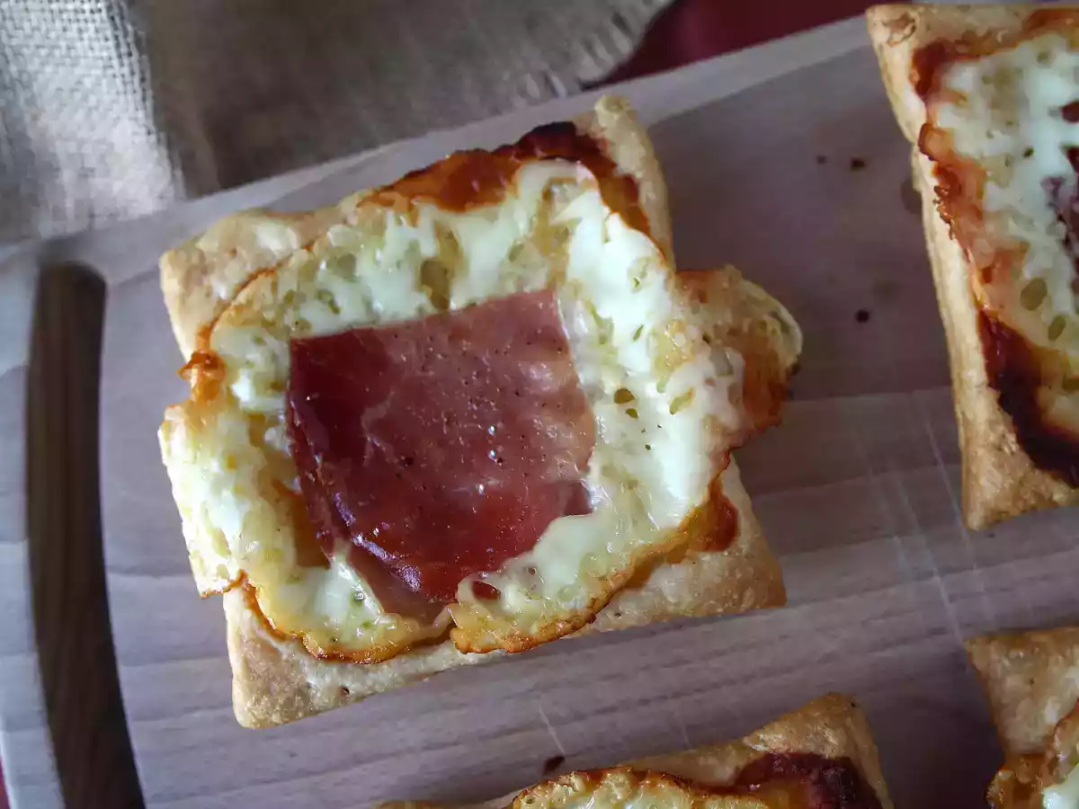 Små tarteletter med raclettesmag, i individuelle portioner - foto 5