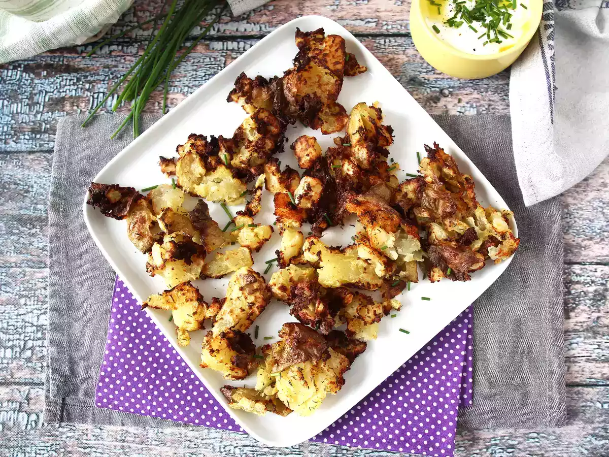 Smadrede kartofler med Air Fryer, det ultra-sprøde tilbehør! - foto 2
