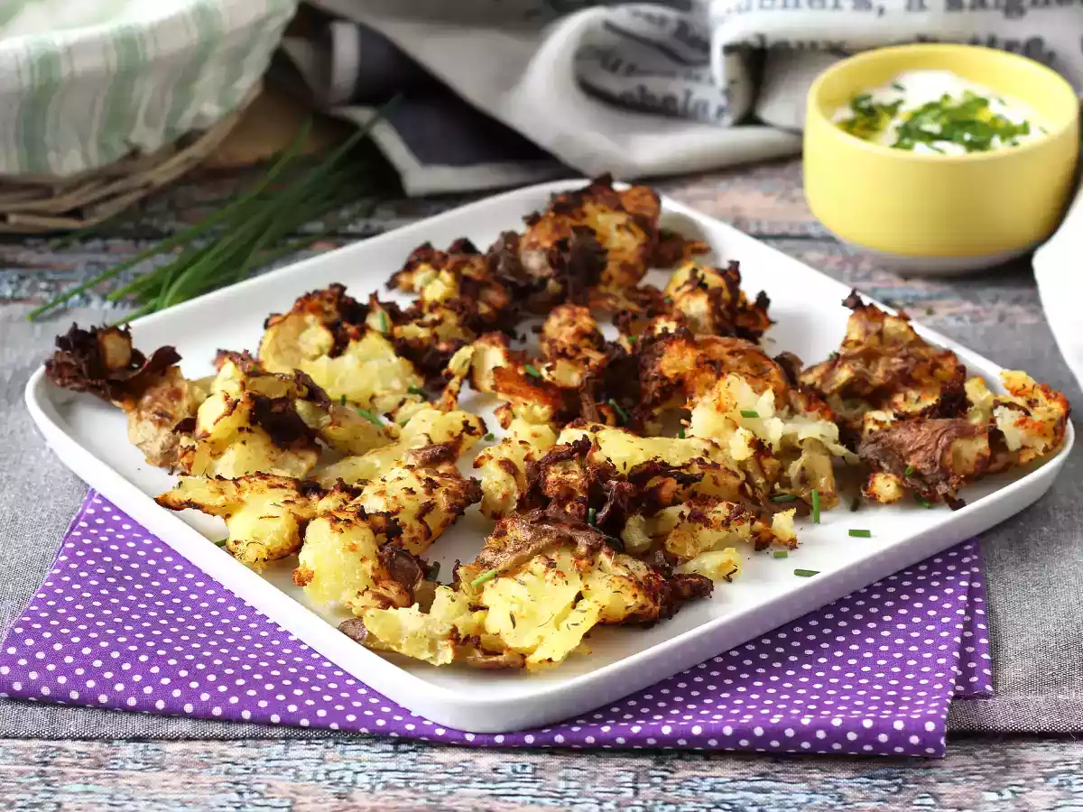 Smadrede kartofler med Air Fryer, det ultra-sprøde tilbehør! - foto 3