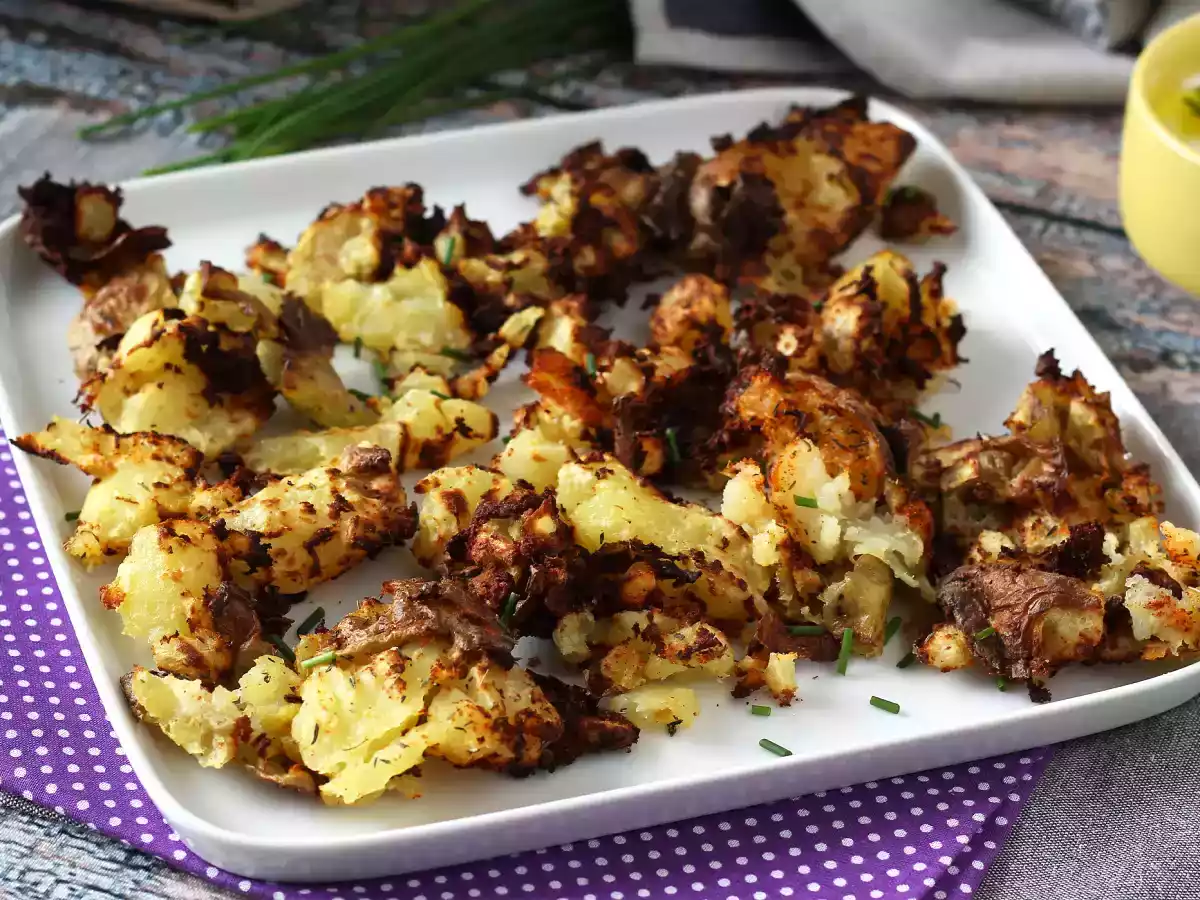 Smadrede kartofler med Air Fryer, det ultra-sprøde tilbehør! - foto 5
