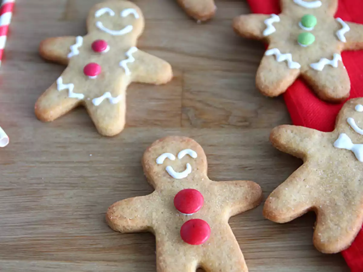 Småkager til honningkagemænd - Gingerbread Men
