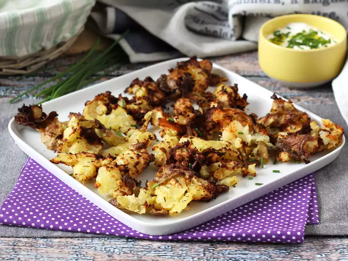Smashed potatoes i Air Fryer – det ultrasprøde tilbehør! - foto 3