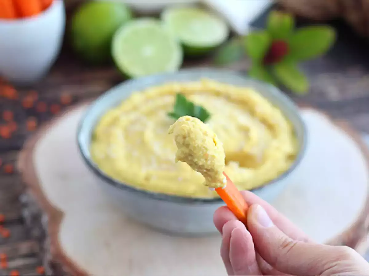 Smørepålæg af røde linser - foto 2