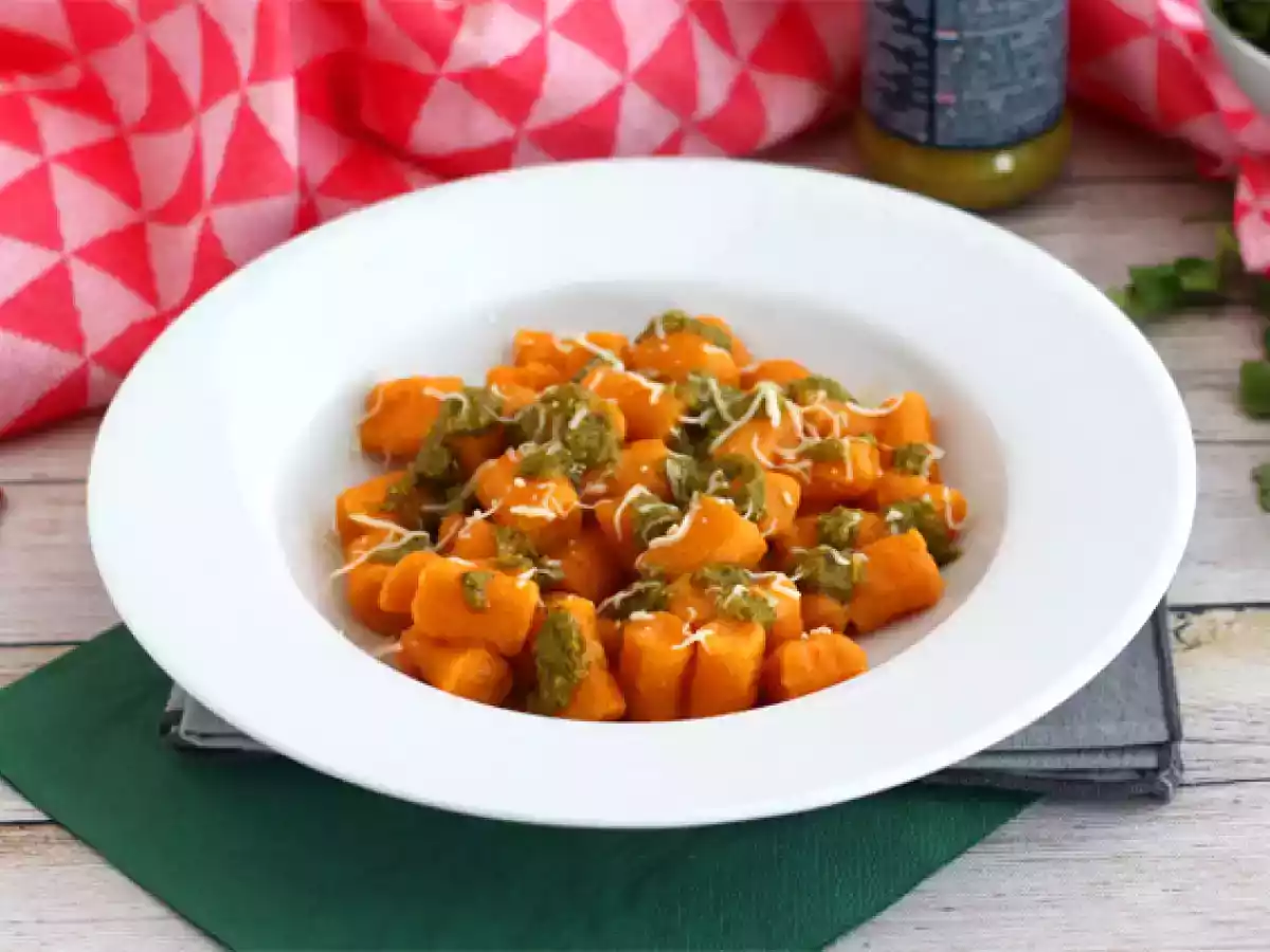 Søde kartoffel-gnocchi (nemme gnocchi) - foto 2