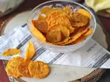 Søde kartoffelchips i mikroovn, foto 1