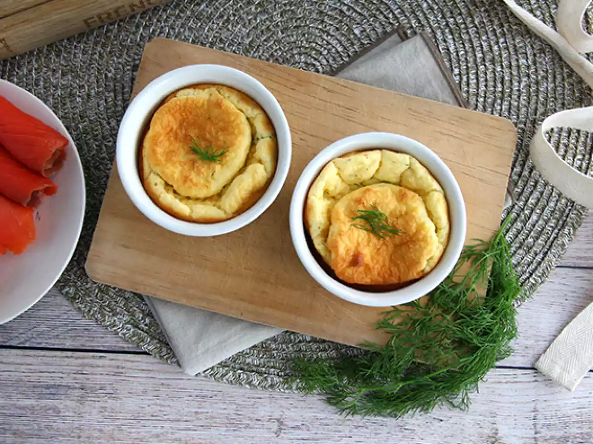 Soufflés med røget laks og fromage frais - foto 3