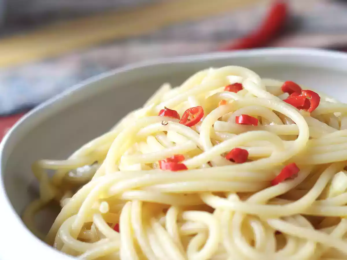 Spaghetti aglio, olio e peperoncino: den italienske traditions sidste øjebliks-ret