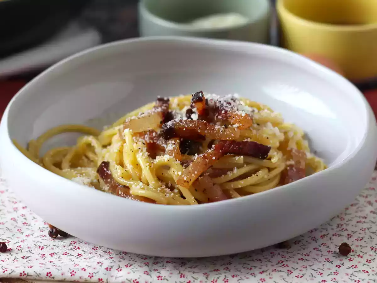 Spaghetti alla carbonara, den ægte italienske carbo-opskrift!
