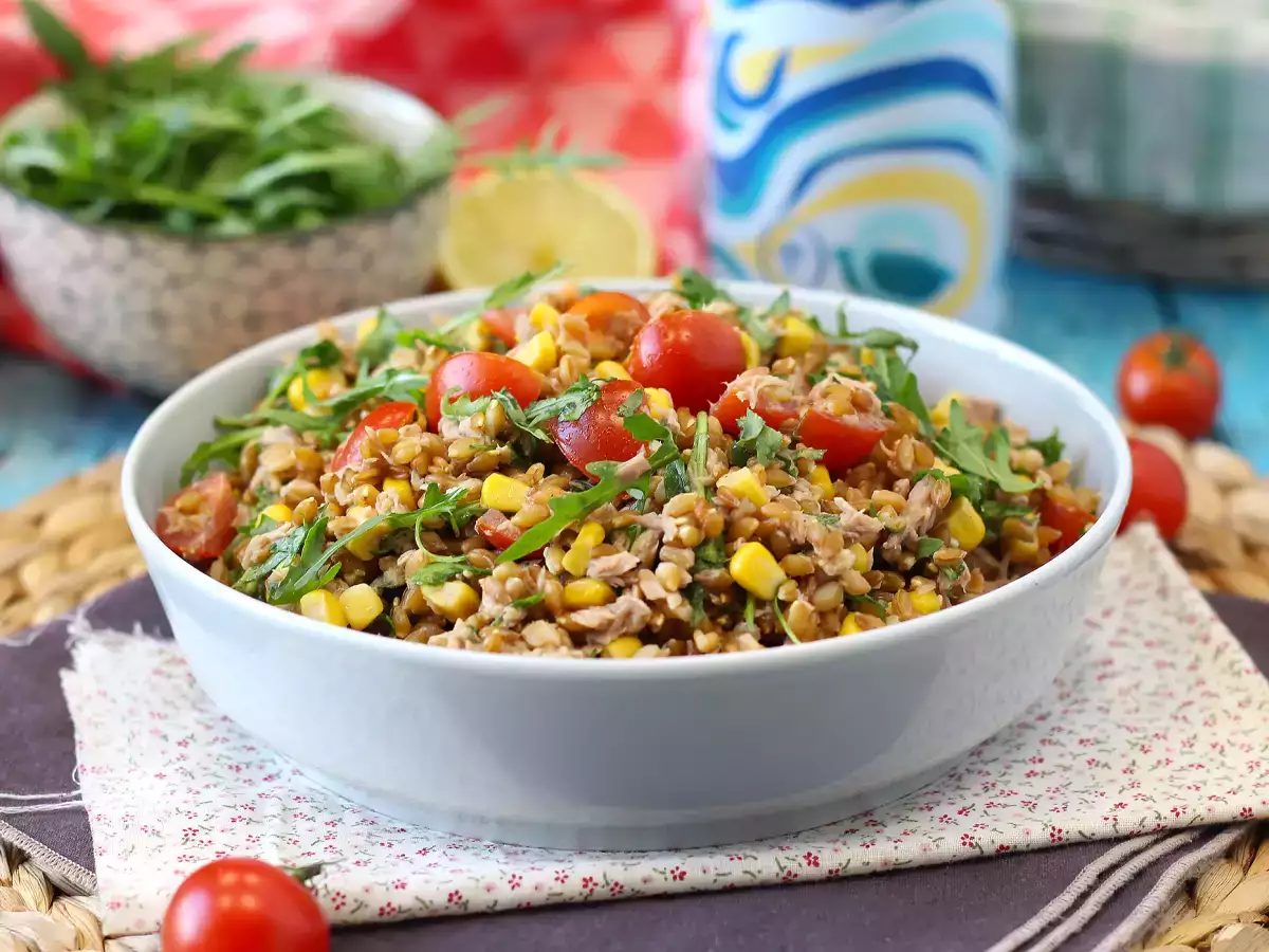 Spelt- og tunsalat: let, lækker og perfekt året rundt