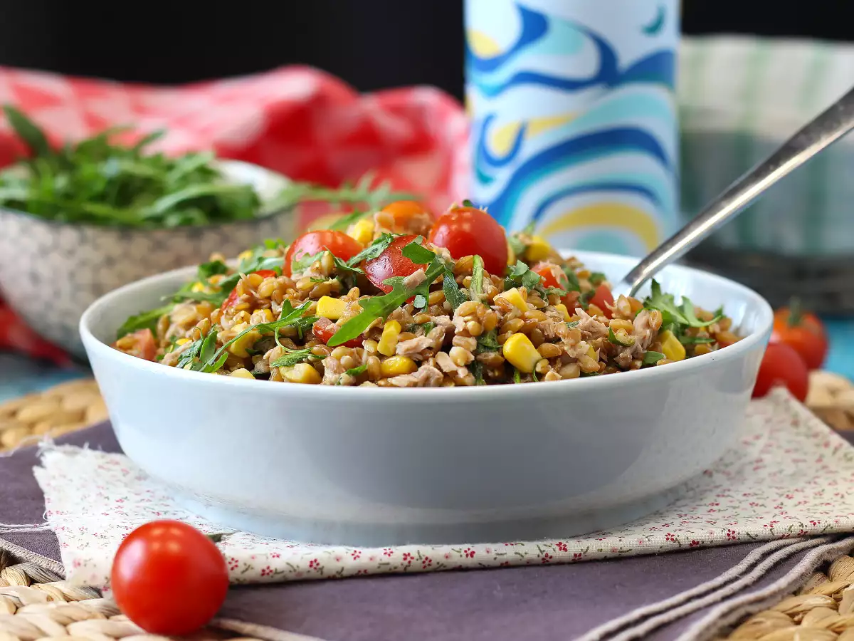 Spelt- og tunsalat: let, lækker og perfekt året rundt - foto 3