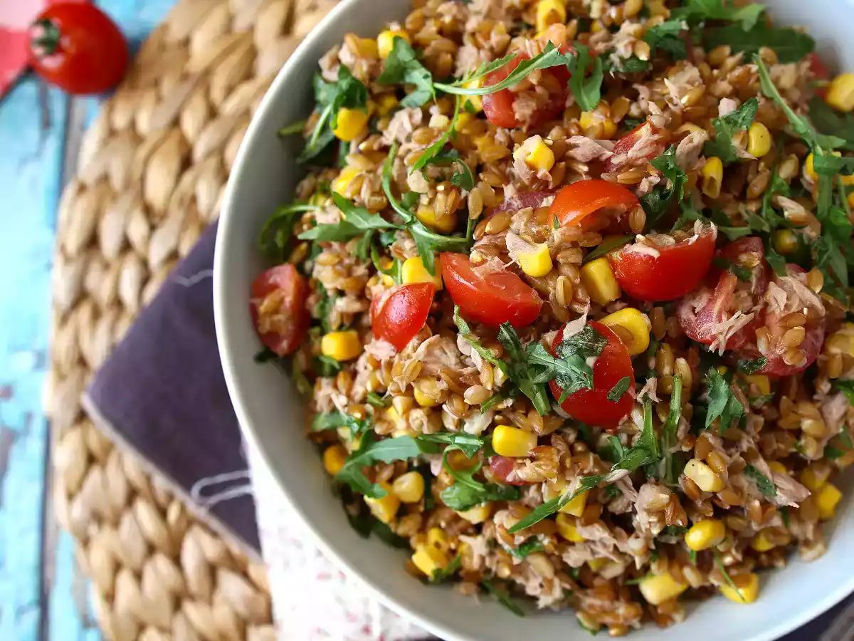 Spelt- og tunsalat: let, velsmagende og perfekt opskrift året rundt - foto 4