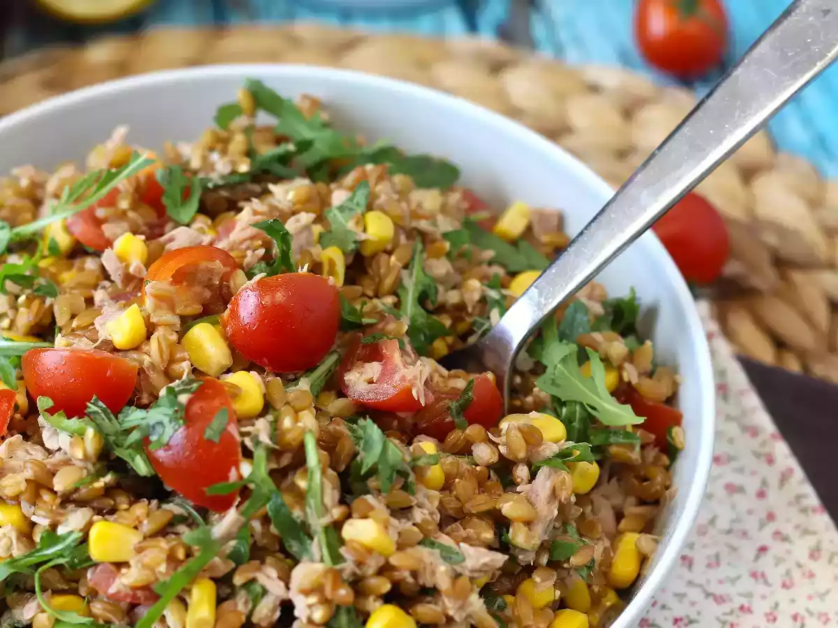 Spelt- og tunsalat: let, velsmagende og perfekt opskrift året rundt - foto 5
