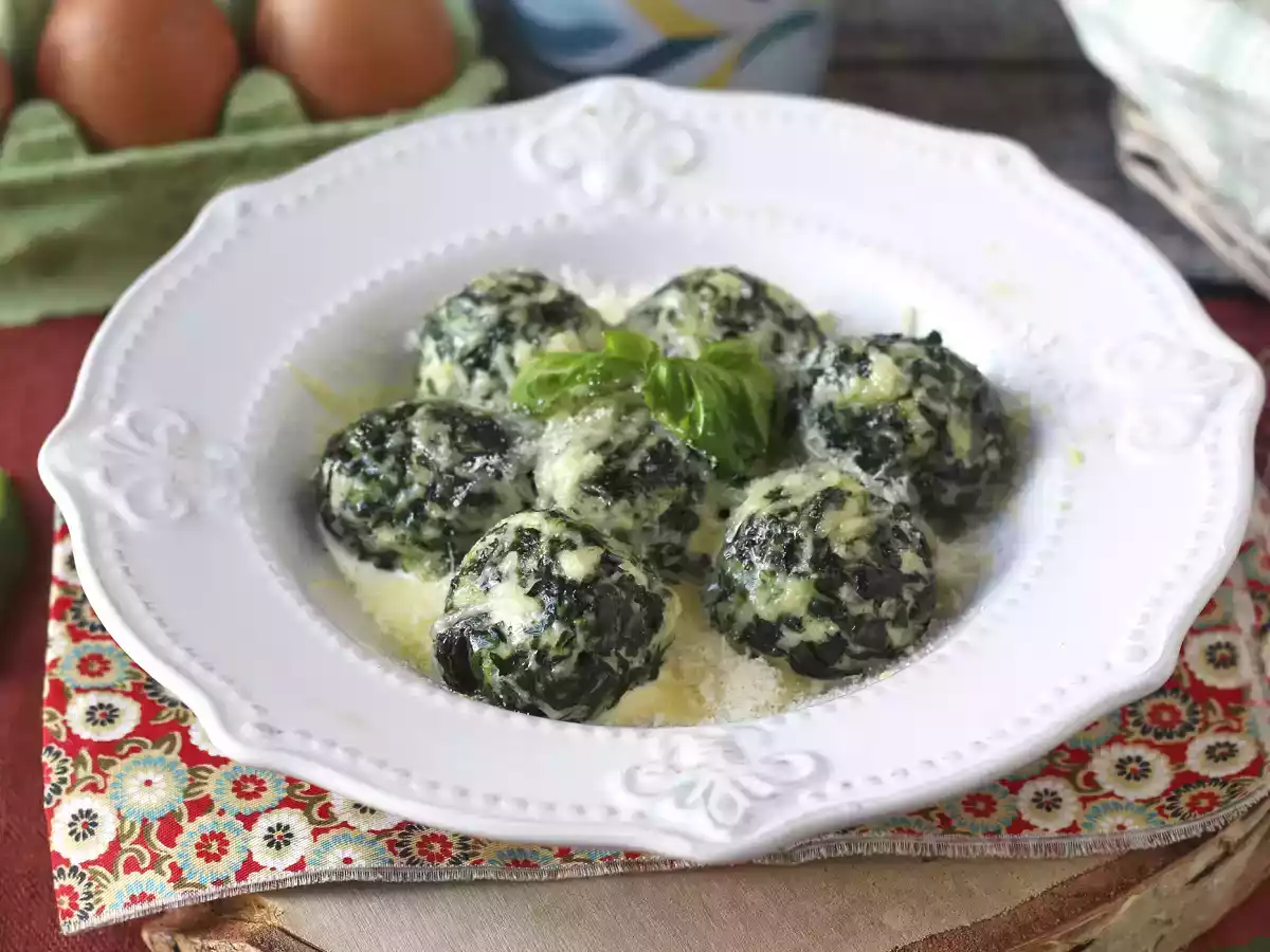 Spinat og ricotta malfatti, den nemme opskrift på hjemmelavet pasta uden æltning - foto 2
