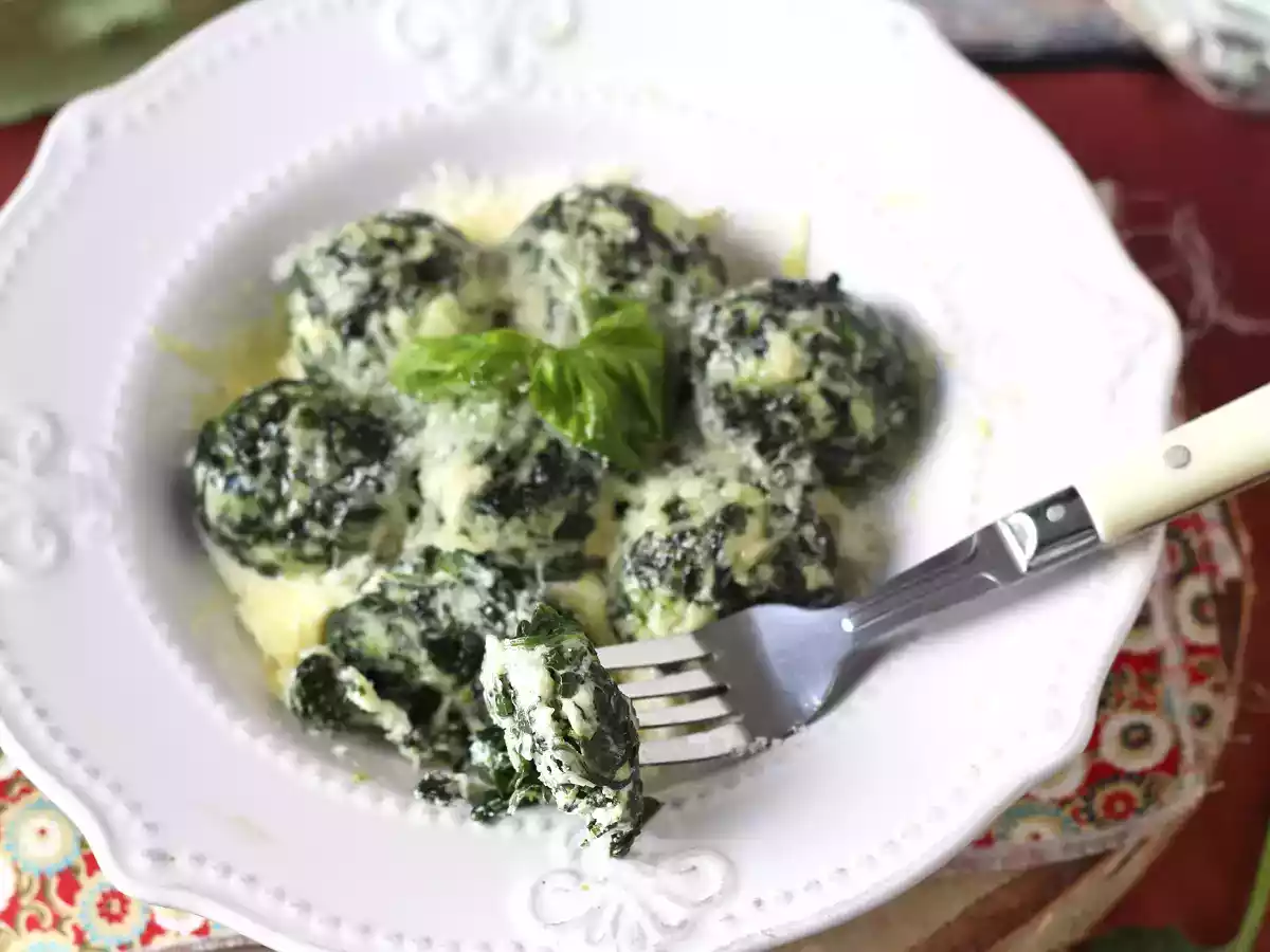 Spinat og ricotta malfatti, den nemme opskrift på hjemmelavet pasta uden æltning - foto 3