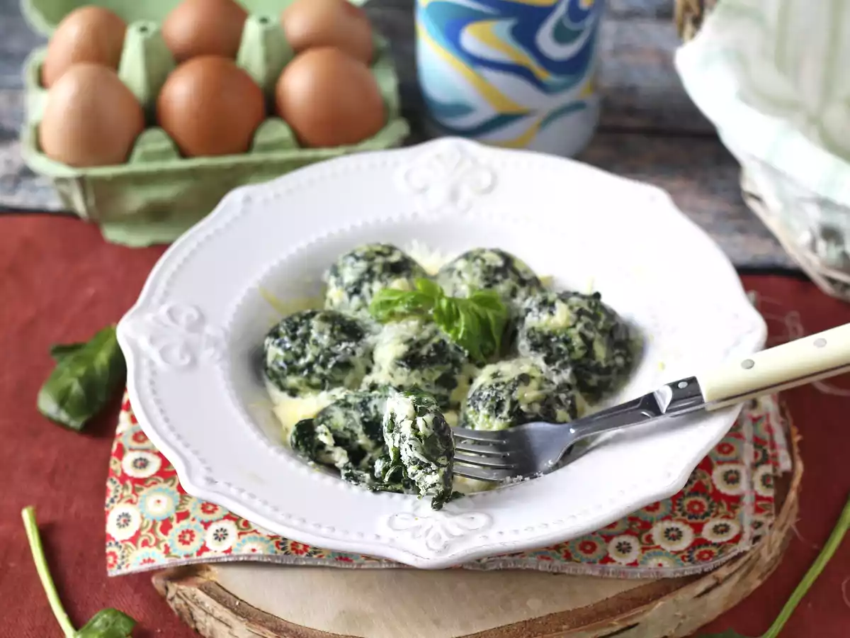 Spinat og ricotta malfatti, den nemme opskrift på hjemmelavet pasta uden æltning - foto 5