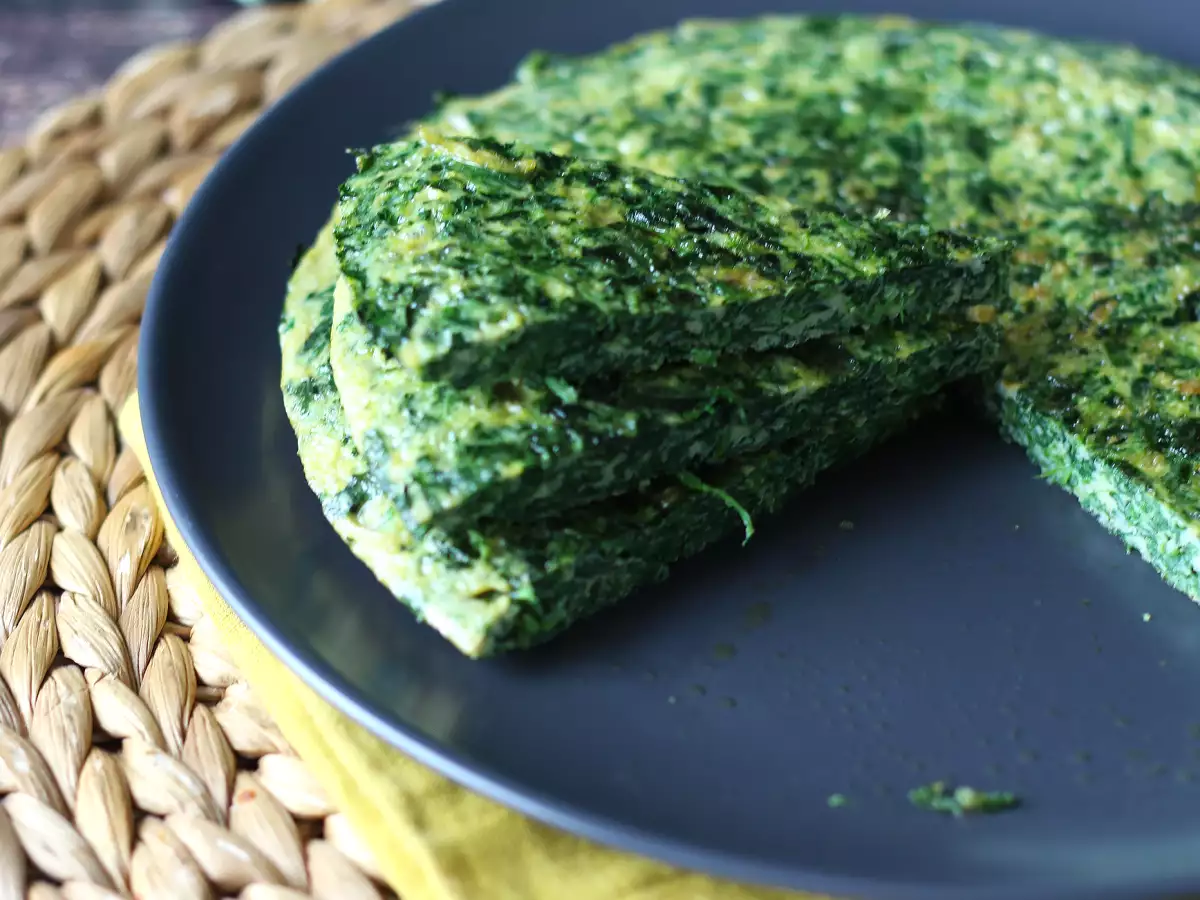 Spinatfrittata – nem og lækker vegetarisk hovedret - foto 6