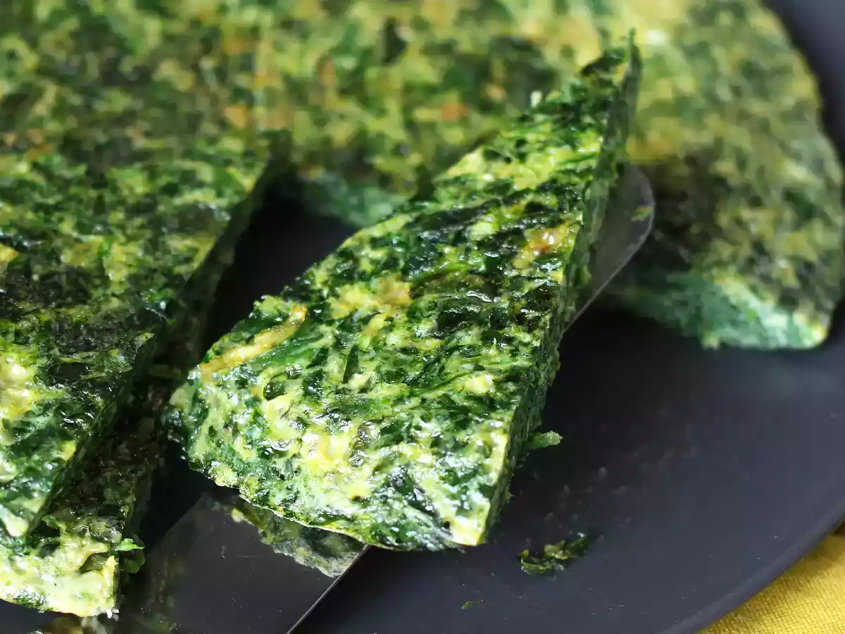 Spinatomelet, den nemme og velsmagende vegetariske hovedret - foto 5