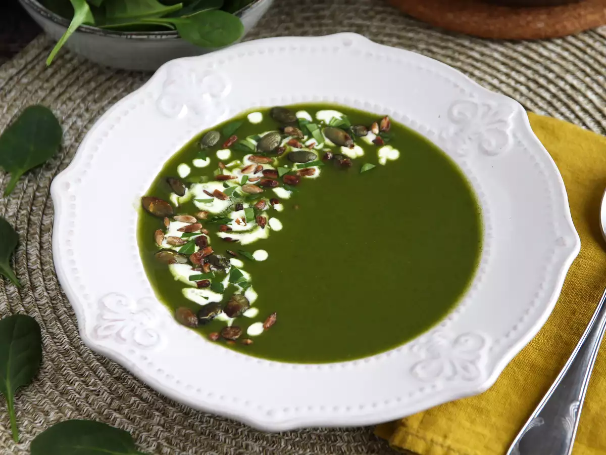 Spinatsuppe – et trick til at få alle til at spise grøntsager! - foto 2