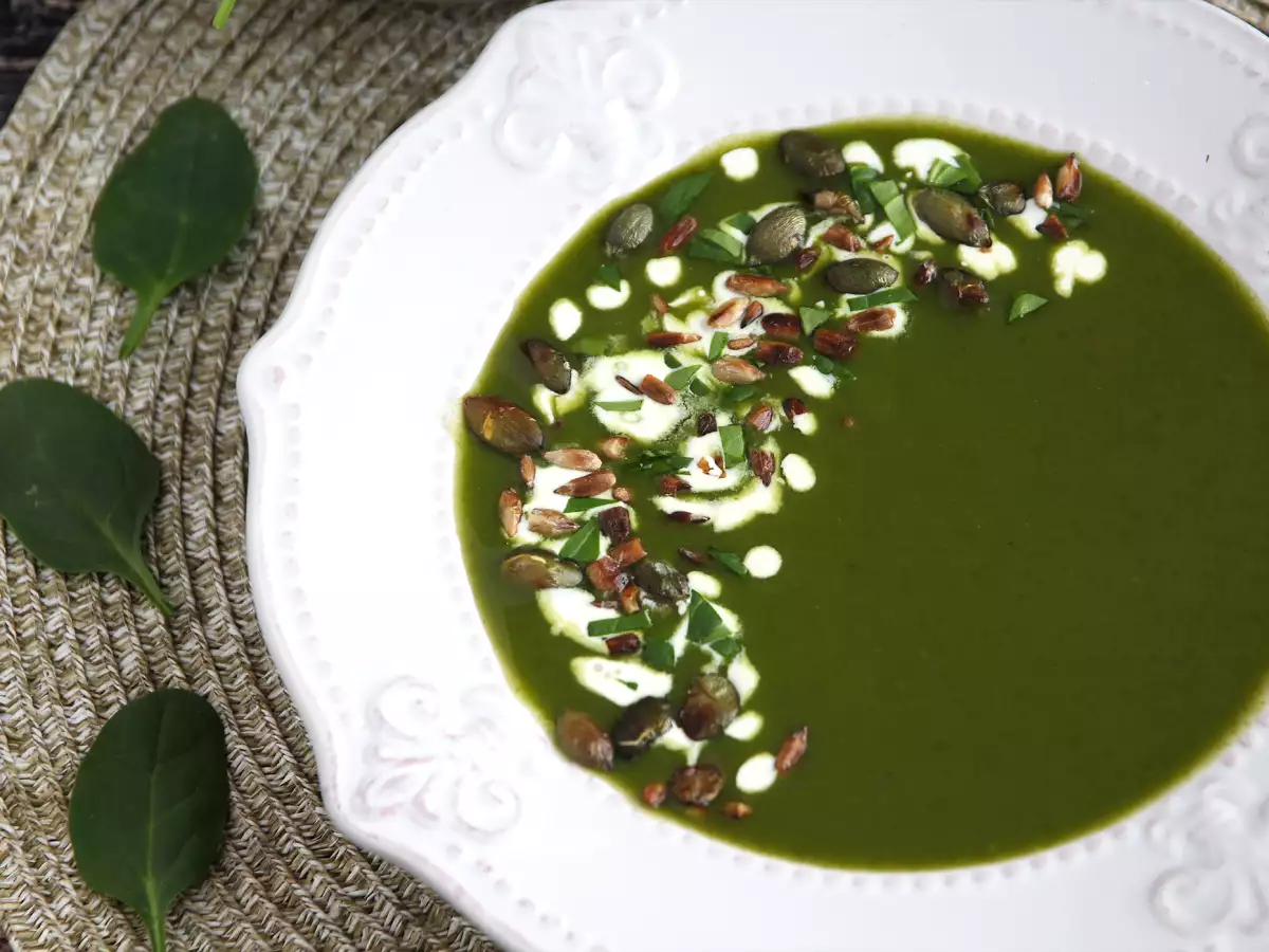 Spinatsuppe – et trick til at få alle til at spise grøntsager! - foto 3