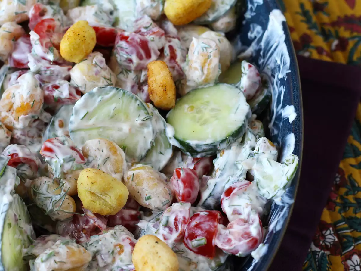 Sprød gnocchi-salat – trendy, lækker og velafbalanceret, perfekt til sommeren! - foto 2
