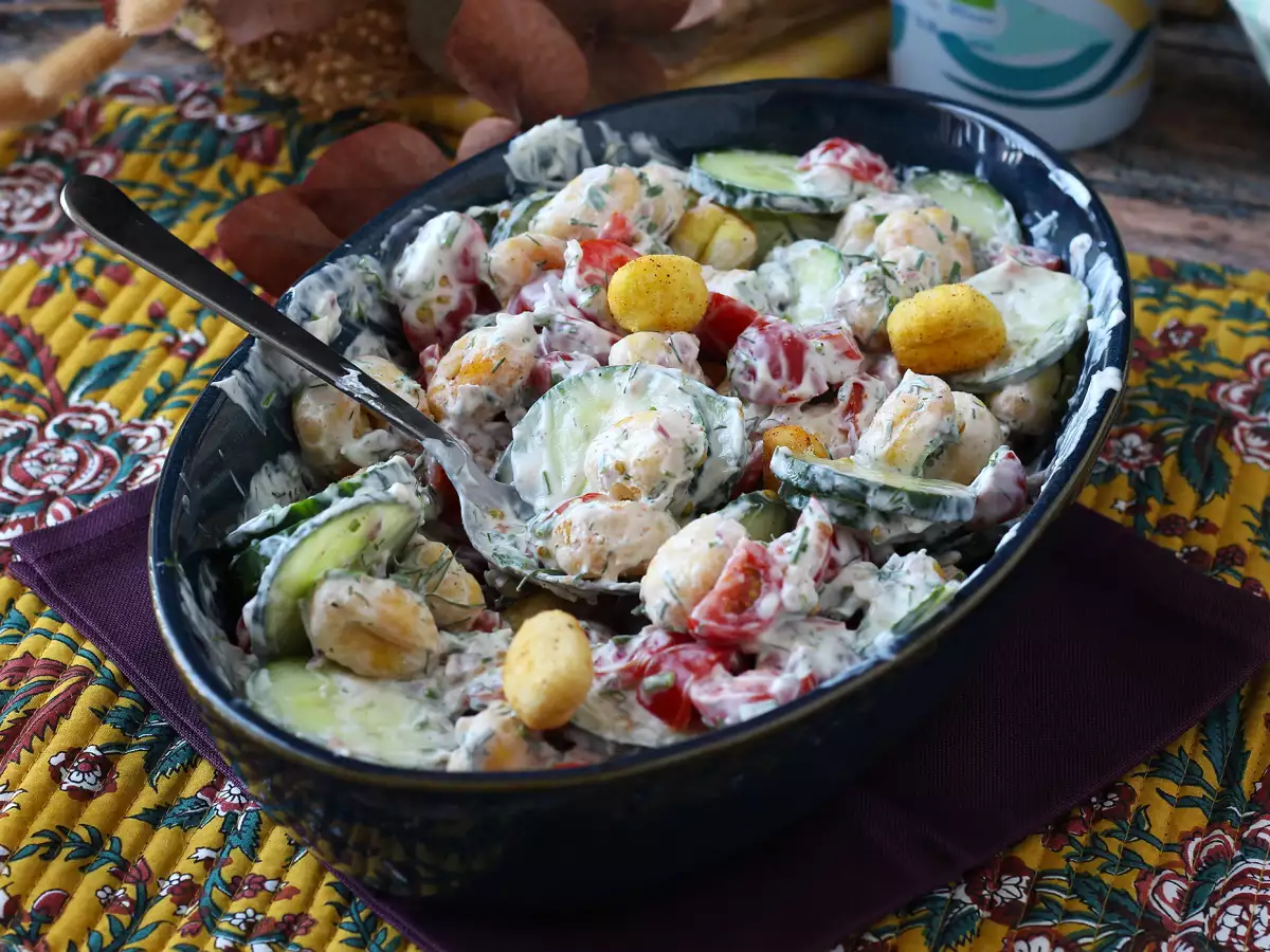 Sprød gnocchi-salat – trendy, lækker og velafbalanceret, perfekt til sommeren! - foto 3