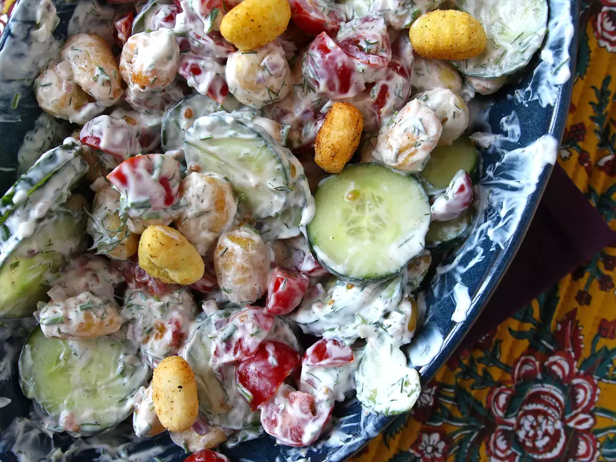 Sprød gnocchi-salat – trendy, lækker og velafbalanceret, perfekt til sommeren! - foto 4