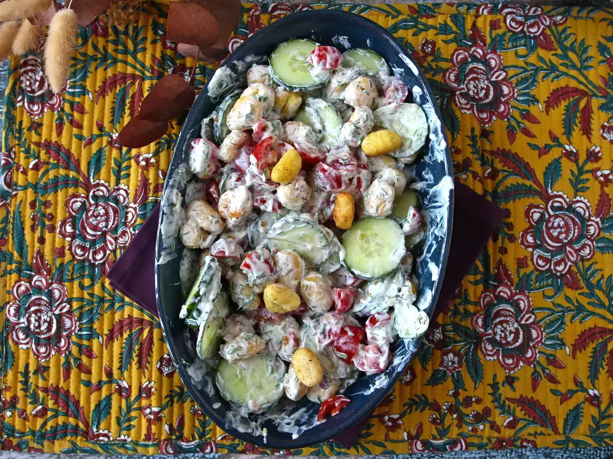 Sprød gnocchi-salat – trendy, lækker og velafbalanceret, perfekt til sommeren! - foto 5