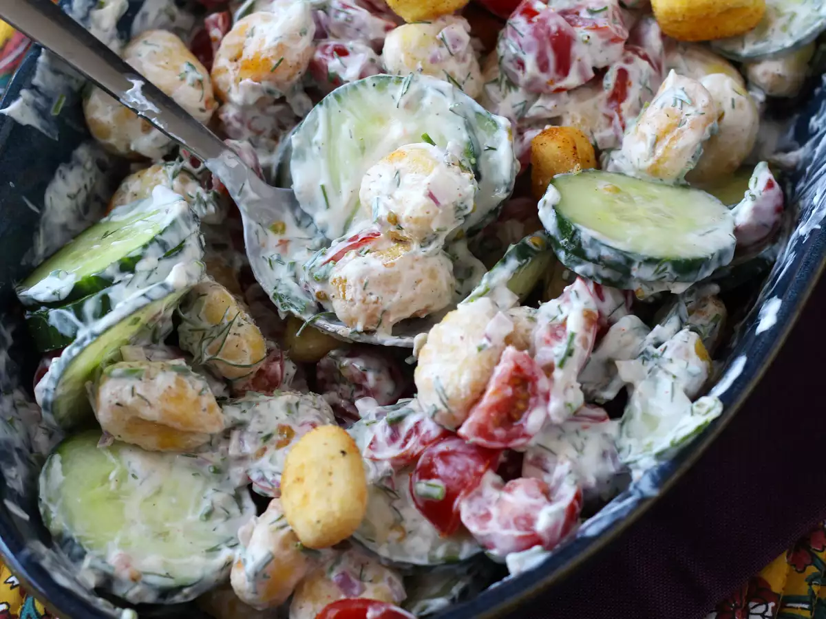Sprød gnocchi-salat – trendy, lækker og velafbalanceret, perfekt til sommeren! - foto 8