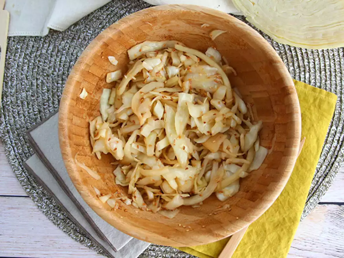 Sprød japansk kålsalat - foto 4