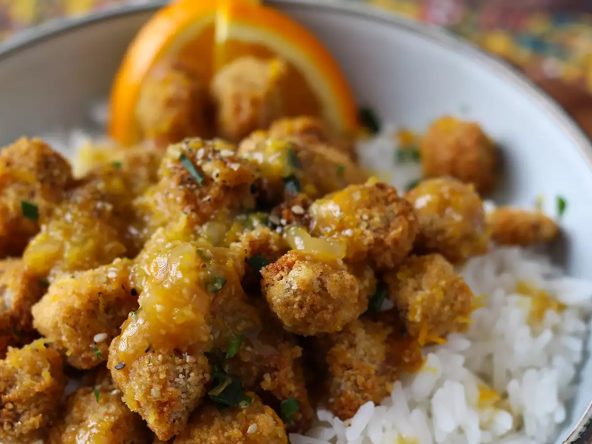 Sprød tofu med appelsin - foto 4