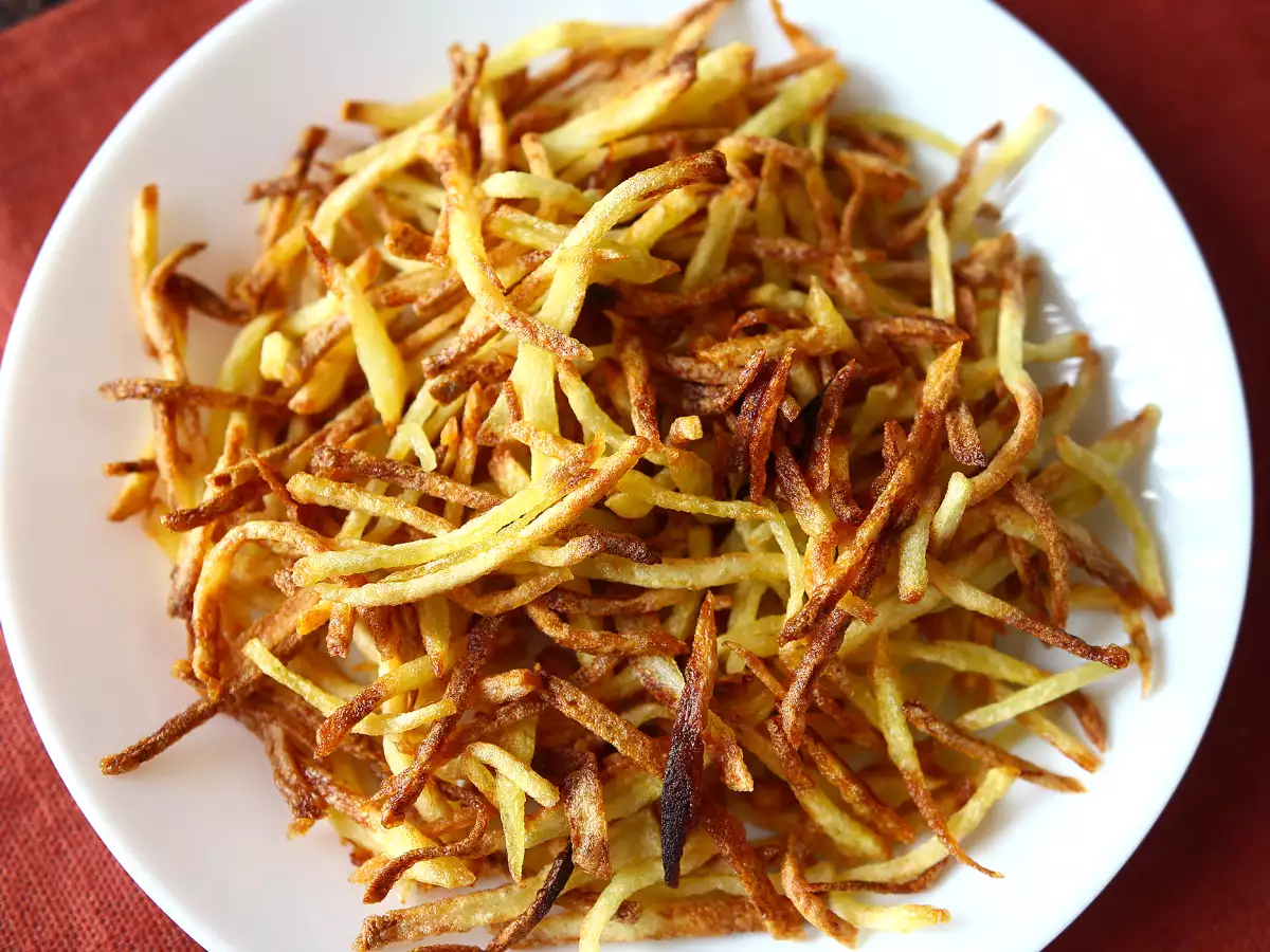 Sprøde kartoffelstrimler i airfryer – så sprøde, at ingen tror, de er hjemmelavede - foto 4