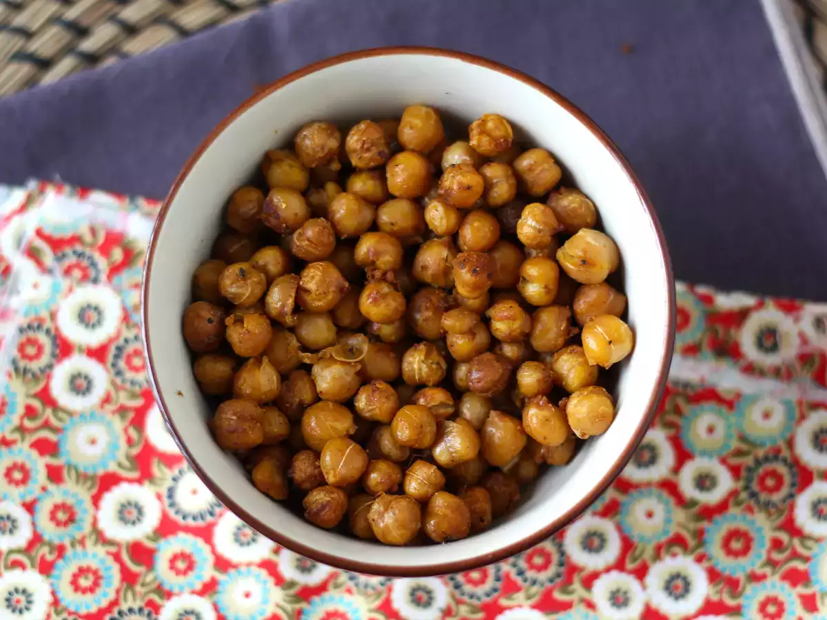 Sprøde kikærter i airfryer - foto 4