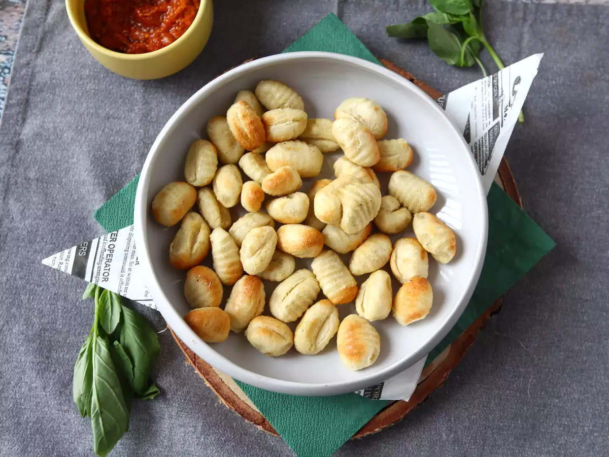 Sprøde og bløde gnocchi i airfryer – klar på kun 10 minutter! - foto 3